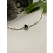 Ni Aksesuar Gümüş S925 Damgalı Star Wars Darth Vader Charm
