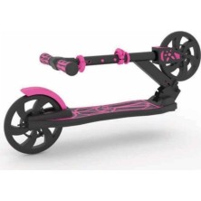 Çekirdek Zeka Dipsy Scooter Işıksız 2 Tekerli Katlanabilir Pembe Dipsy Scooter