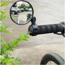 Sarfex Geniş Açılı Scooter Aynası Elektrikli Scooter Dikiz Aynası 2 Adet