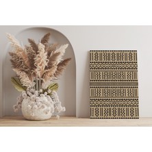 Rugs Modern Kanvas Tablo Marakesh 5005 Black Natural 141