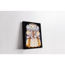 Rugs Modern Kanvas Tablo Kıyafetli Kedi 273