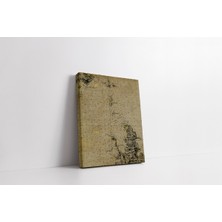 Rugs Modern Kanvas Tablo Eski Dünya Haritası 233