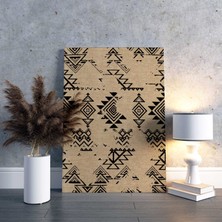 Rugs Modern Kanvas Tablo Marakesh 5006 Siyah 128