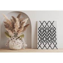 Rugs Modern Kanvas Tablo Siyah Beyaz Temalı 139