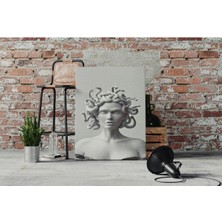 Rugs Modern Kanvas Tablo Yılanlı Heykel Kadın 107