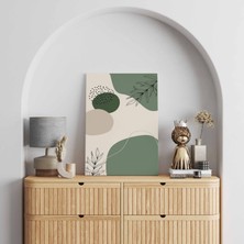 Rugs Modern Kanvas Tablo Doğa ve Zeytin Dalı Temalı Yeşil 61