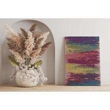 Rugs Modern Kanvas Tablo Çok Renkli Pastel Tonlar 138