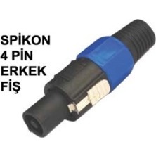Dst Spekon 4 Pin Erkek Fiş