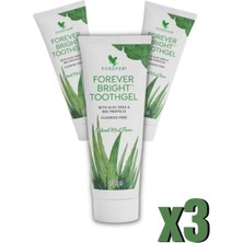 Forever Living Forever Bright Toothgel Diş Macunu 130 gr -Orjinal-3 Paket