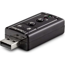 Hadron Ses Kartı 7.1 USB Ses Adaptörü USB Sound Card Adaptör HD4177