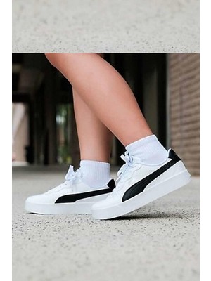 Puma Skye Clean Kadın Günlük Spor Ayakkabı 380147-04 Beyaz-Syh