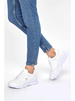 Kinetix Suomy Pu B3 Kadın Günlük Spor Ayakkabı 101335974-3BEYAZ