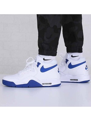 Nike Flight Legacy Erkek Basketbol Ayakkabı BQ4212-103-BEYAZ-MAVI