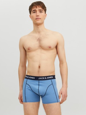 Jack & Jones Pueblo Trunks 3 Pack Erkek Renkli Boxer 12234498-28