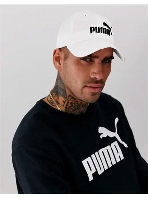 Puma Basic Essential Unisex Kep Şapka Beyaz 052919-10-v1
