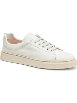 Frau Erkek Sneaker 28P0 Frau Mousse Leather Offwhite