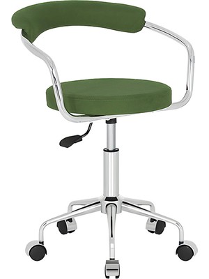 White Furniture Nessa Küçük Ofis Çalışma Koltuğu