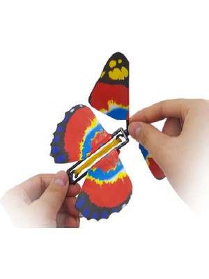 Schulzz Sihirli Lastikli Uçan Kelebek