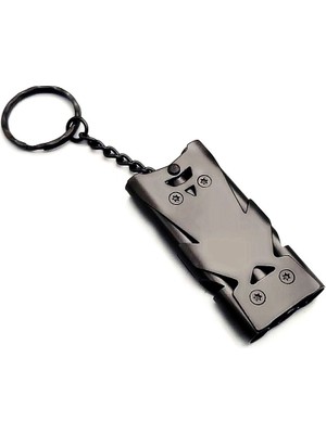 Schulzz Professional Çelik Düdük Ultra Yüksek Ses Gunmetal 180 Db