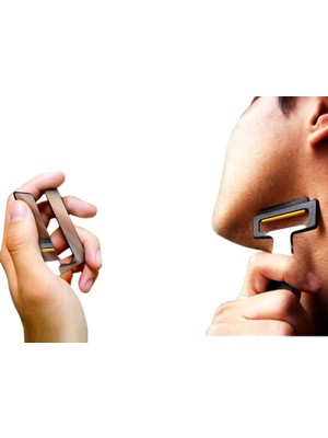 Schulzz Carzor Kart Boyutunda Portatif Tıraş Bıçağı Seti