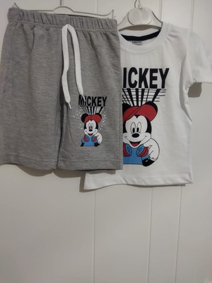 Missclass Mickeymouse Şortlu Erkek Çocuk Takım