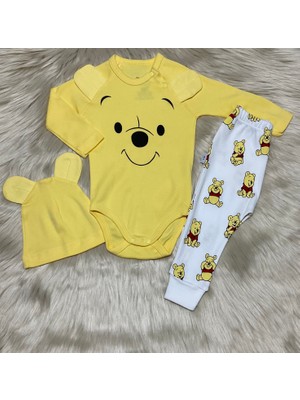 Almini Yeni Sezon 3 Parça Ayı Winnie Unisex Takım