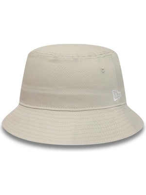 New Era Essentıal Tapered Bucket Newera Stnwhı Unisex Bej Şapka 60348845-06