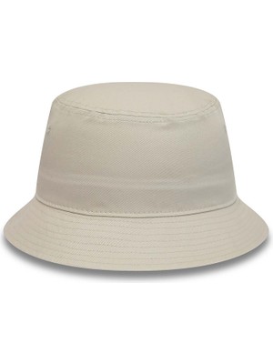 New Era Essentıal Tapered Bucket Newera Stnwhı Unisex Bej Şapka 60348845-06