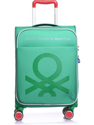 Benetton Kabin Boy Kumaş Valiz Yeşil Bnt2200