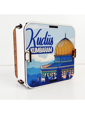 Benim Kudüs Kumbaram Eğitici Öğretici Geliştirici Ahşap Sağlıklı Oyuncak
