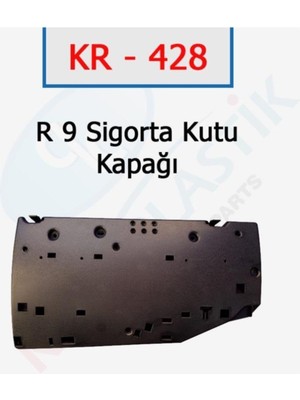 Kaya Plastik Sigorta Kutu Kapağı (R 9)