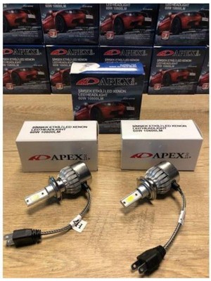 Apexi Zenon H7 LED Xenon-Şimşek ETKILI-10800 Lm 6000K-