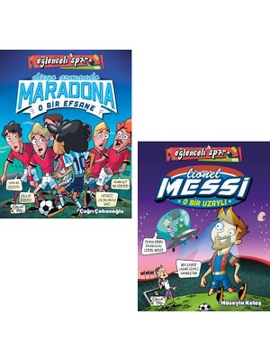 Eğlenceli Bilgi Spor 2 Kitap Set / Diego Armando Maradona - Lionel Messi