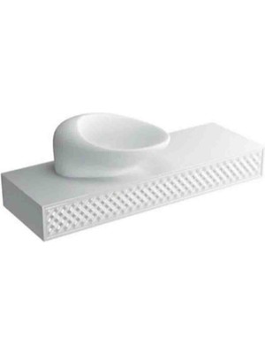 Vitra Freedom Tezgah Üstü Lavabo 59 cm - Beyaz - 4408B403-0016