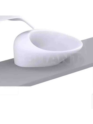 Vitra Freedom Tezgah Üstü Lavabo 59 cm - Beyaz - 4408B403-0016