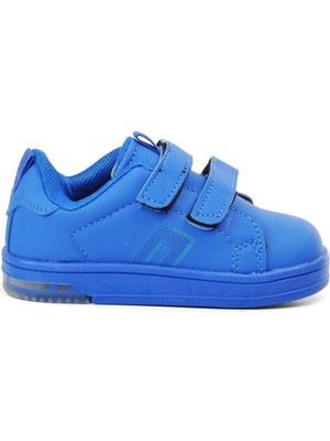 Cool Pepe Saks Mavi Çocuk Cırtlı Sneaker