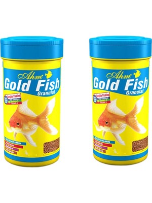 AHM Gold Fish Granulat Japon Balığı Yemi 100 ml x 2 Adet