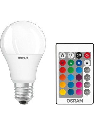 Osram LED Uzaktan Kumandalı Renk Değiştiren 9W 806 Lm E27 Ampul