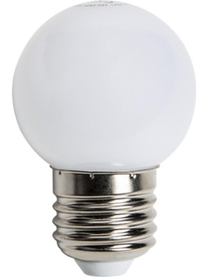 Cata Gece Lambası Beyaz 1W Top E27 G45 LED