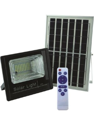 Cata 100W Kumandalı Solar Güneş Enerjili Sokak Armatürü Beyaz Işık CT-4648