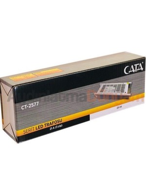 Cata 21 Amper Şerit LED Trafosu - 3 Adet - CT-2577