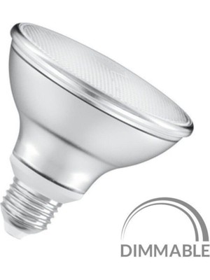 Osram PAR30 10W LED Ampul Dimlenebilir 2700K Sarı Işık PAR30