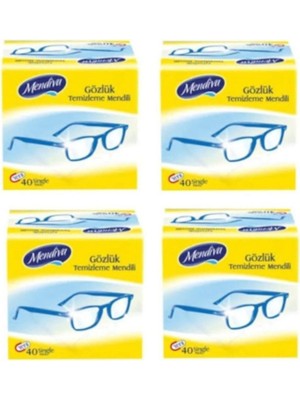 Cool Mendiva Gözlük Temizleme Mendili 40'lı 4 Paket