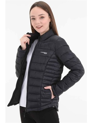 Lumberjack Padded Coat Buffer Bayan Şişme Hafif Mont Siyah V12