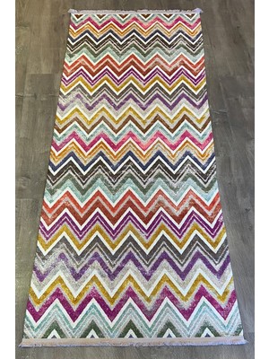 Rugs Modern Zik Zag Desenli Mira 77×300 Halı