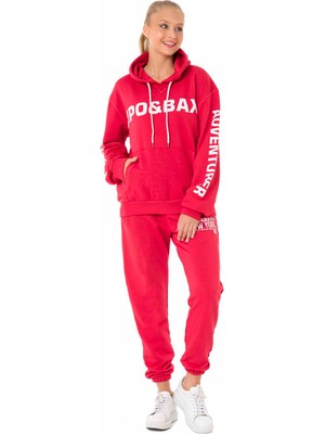 Cipo & Baxx WLR148 Kırmızı Jogging Eşofman Takımı