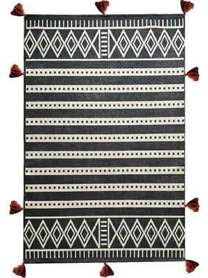 Rugs Modern Mira 565 Iskandinav Desenli Gri Dokuma Taban Halı