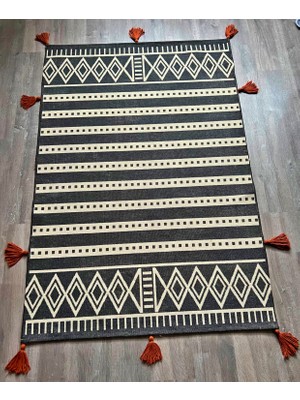 Rugs Modern Mira 565 Iskandinav Desenli Gri Dokuma Taban Halı