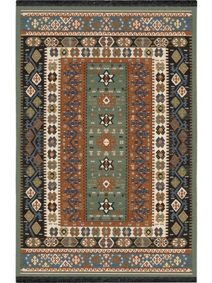 Rugs Modern 

mira 971 Etnik Çok Renkli Vintage Görünüm Dokuma Taban Halı