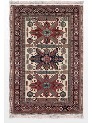 Rugs Modern Mira Vintage ve Etnik Çok Renkli  Dokuma Taban Halı